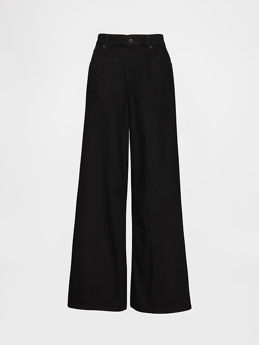 Image number 5 showing, Curvy Mid Rise UltraSoft Baggy Jeans