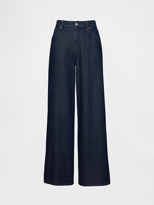 Image number 7 showing, Curvy Mid Rise UltraSoft Baggy Jeans