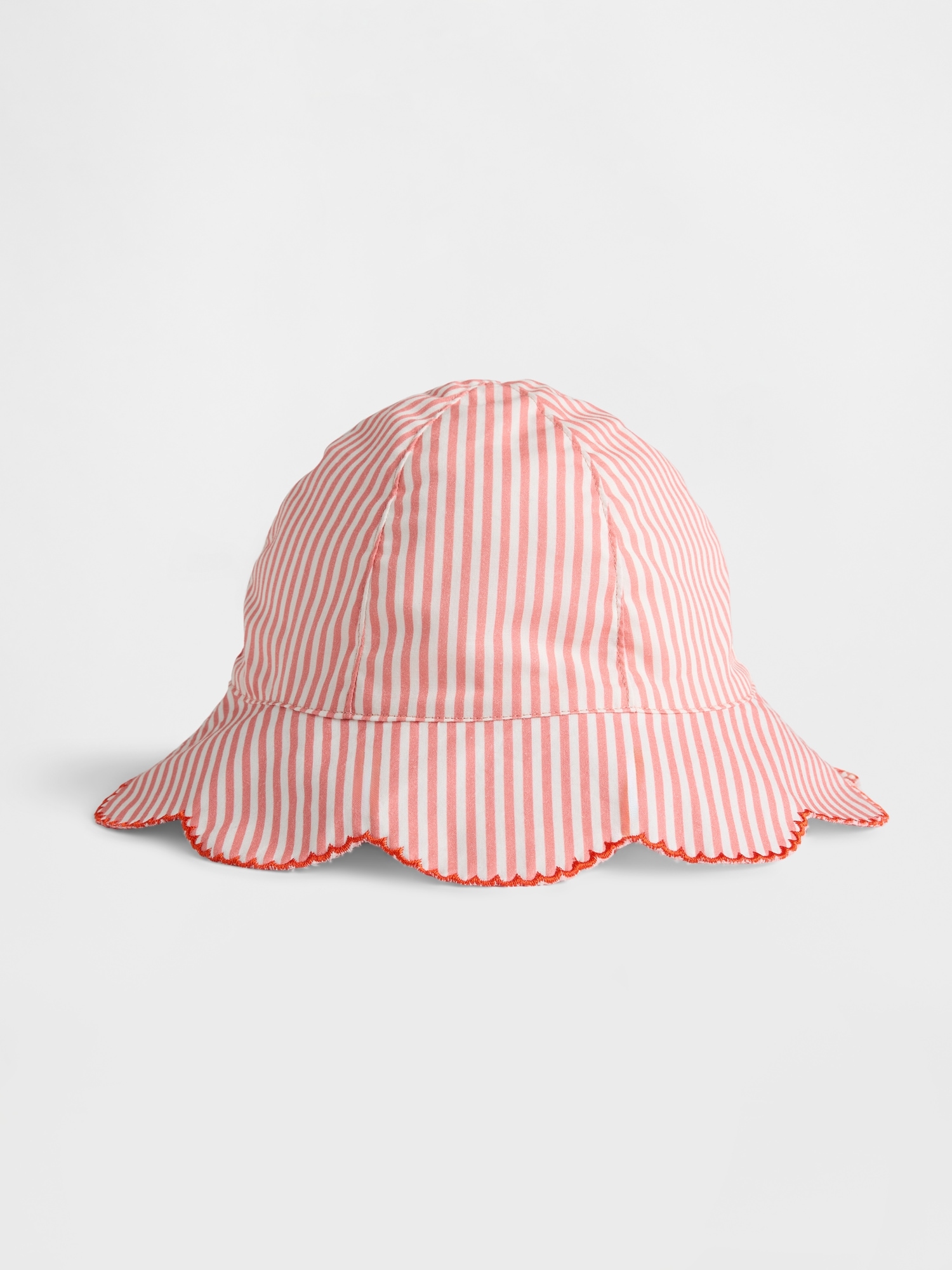 Baby & Toddler Scalloped Stripe Bucket Hat