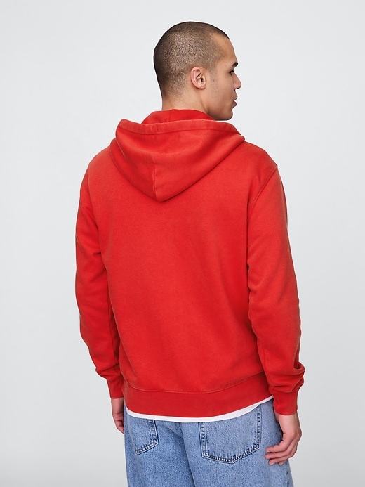 Image number 3 showing, VintageSoft Gap Logo Zip Hoodie