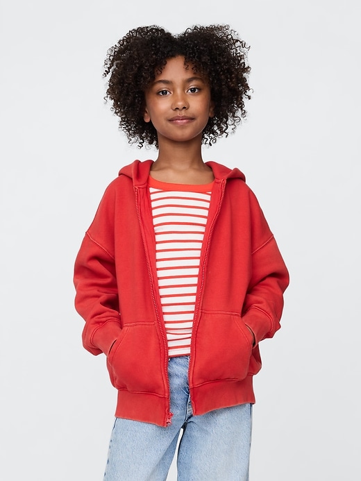 Image number 2 showing, Kids VintageSoft Zip Hoodie