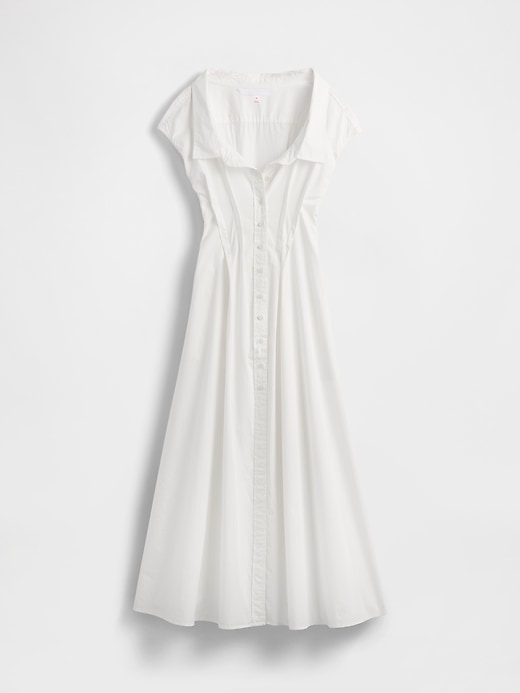 Image number 7 showing, GapStudio Poplin Maxi Shirtdress