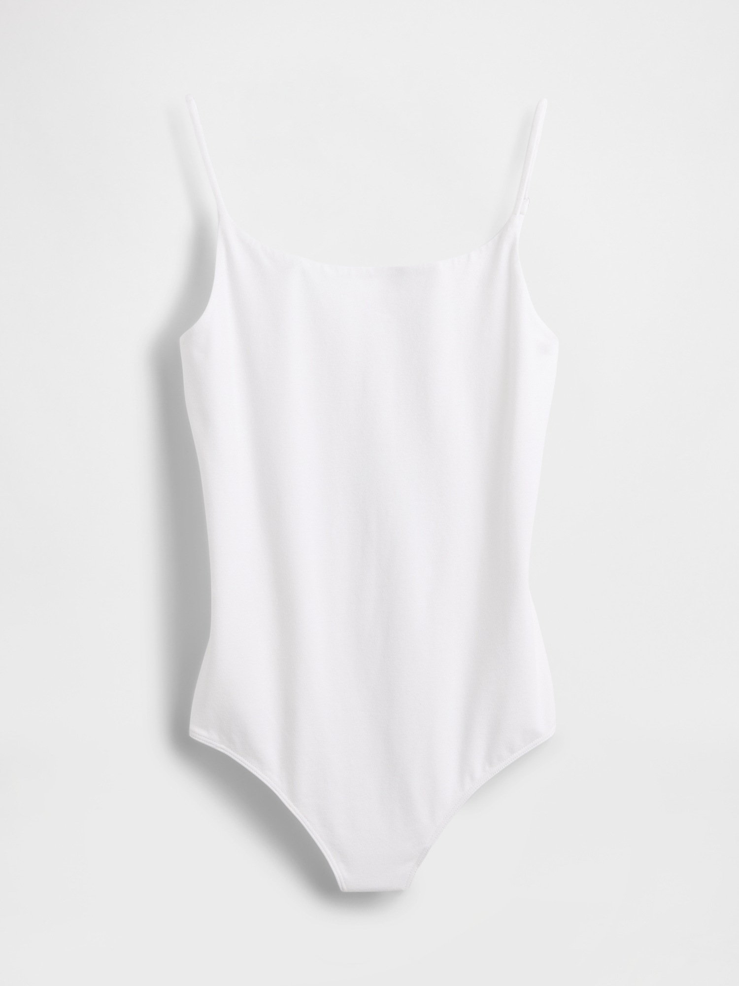 Боди CloseKnit, стринги, с топом на бретелях — Gap, цвет: Белый — фото 5