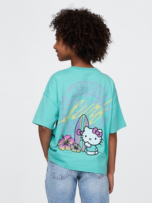 Image number 3 showing, Kids Oversized Graphic T-Shirt
