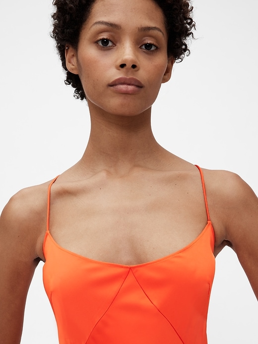 Image number 4 showing, GapStudio Satin Slip Dress