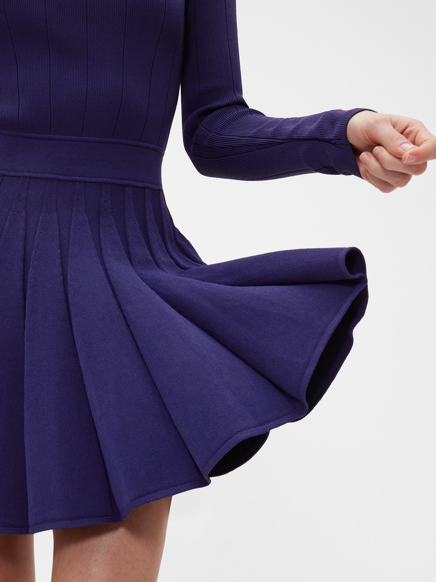 GapStudio Boatneck Pleated Mini Dress | Gap GapStudio Boatneck Pleated Mini Dress | Gap