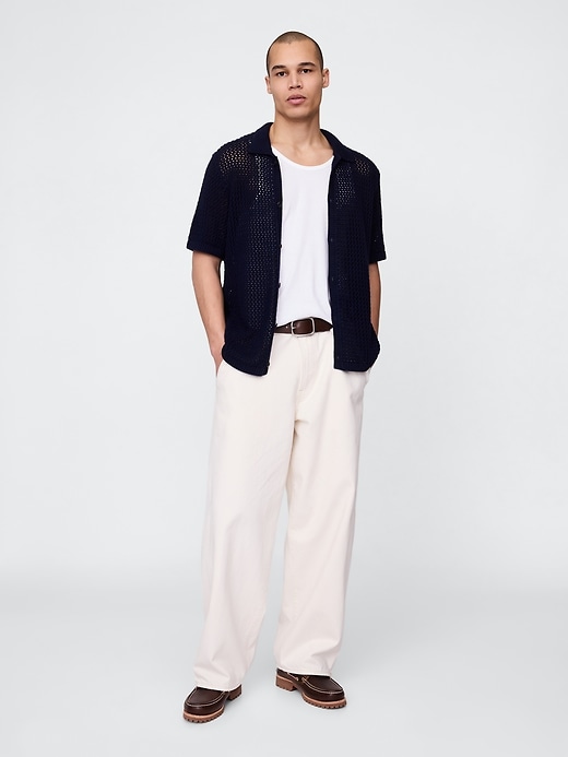 Image number 2 showing, Mesh Sweater Shirt