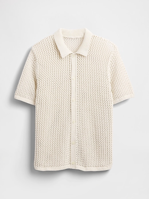 Image number 6 showing, Mesh Sweater Shirt