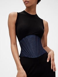 GapStudio Denim Corset Belt