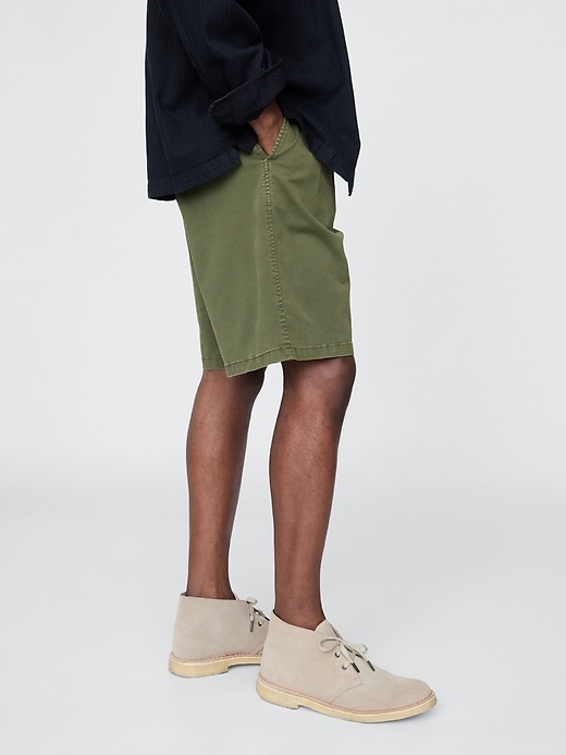 Image number 3 showing, Pleated Khaki Shorts