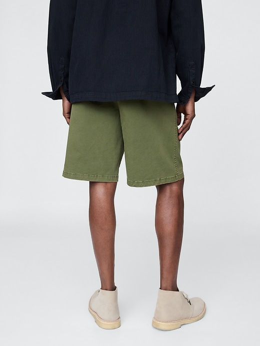 Image number 4 showing, Pleated Khaki Shorts