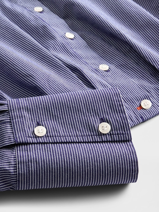 Image number 4 showing, GapStudio Poplin Cropped Shirt