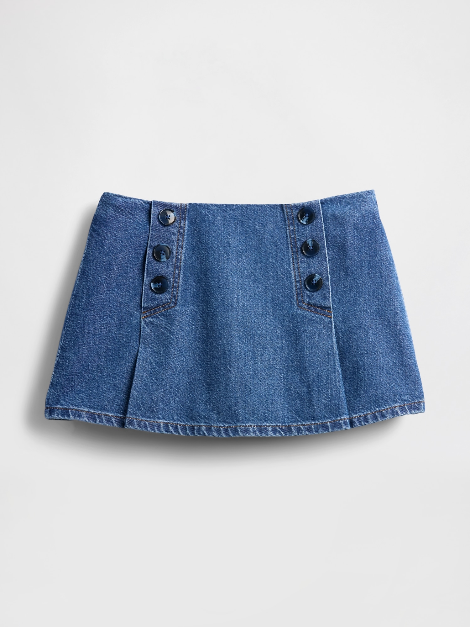 Женские юбки Gap GapStudio Denim Sailor Skort — фото 6