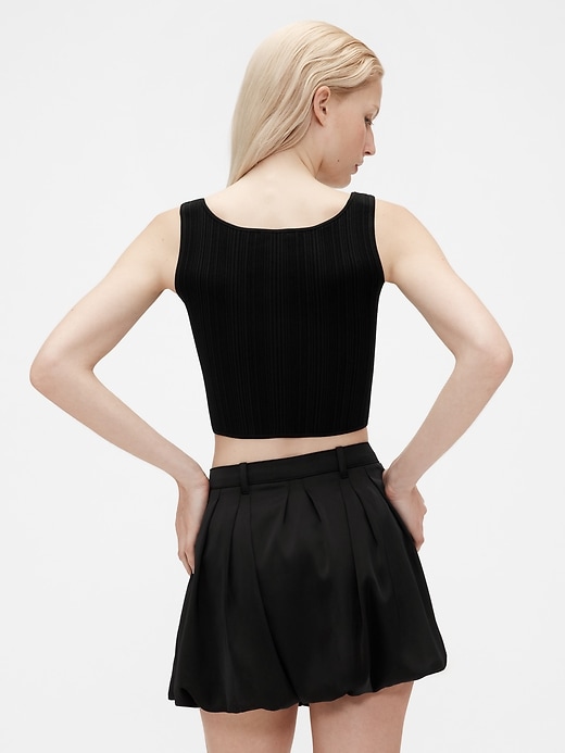 Image number 3 showing, GapStudio Knit Corset Top