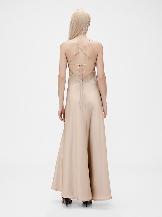 Image number 3 showing, GapStudio Satin Slip Dress