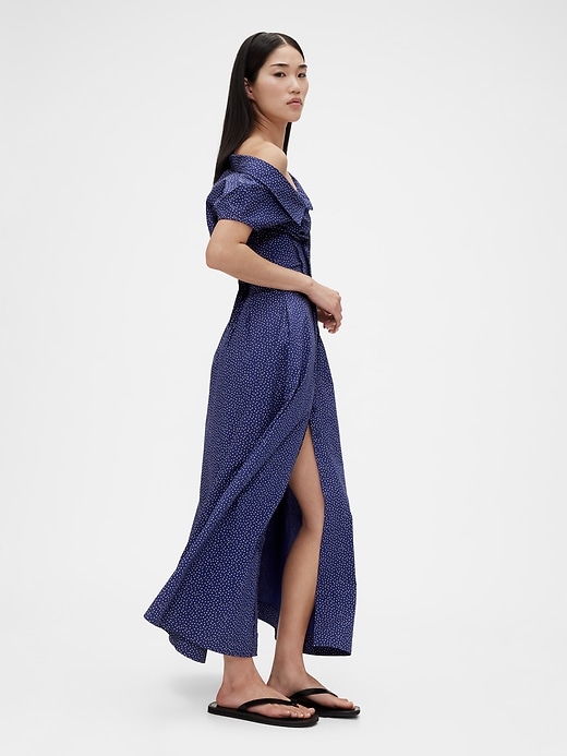 Image number 2 showing, GapStudio Poplin Maxi Shirtdress