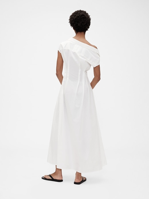 Image number 4 showing, GapStudio Poplin Maxi Shirtdress