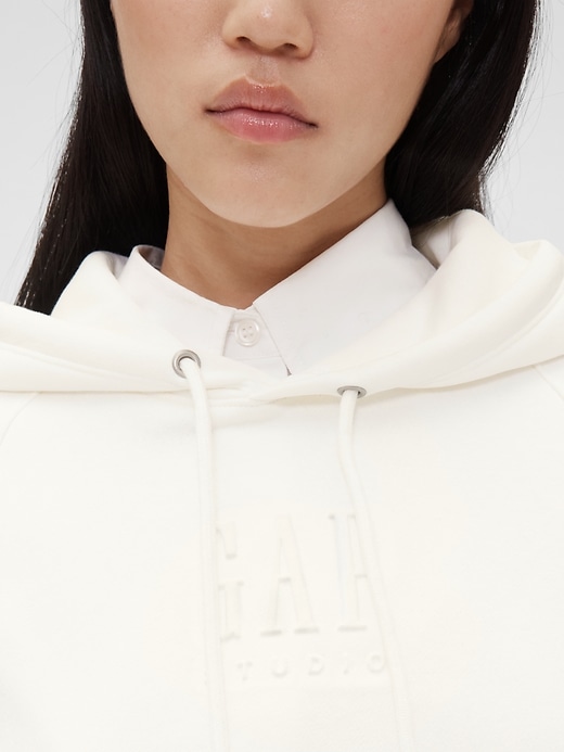 Image number 2 showing, GapStudio VintageSoft Cropped Hoodie