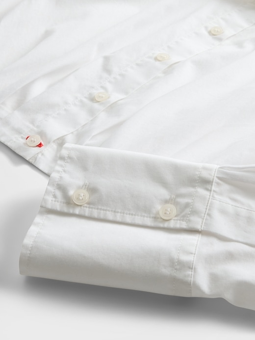 Image number 5 showing, GapStudio Poplin Cropped Shirt