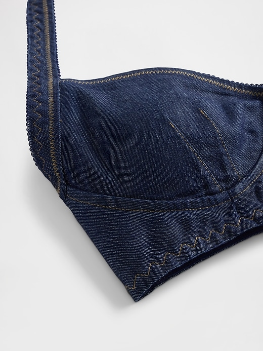 Image number 6 showing, GapStudio Denim Bralette