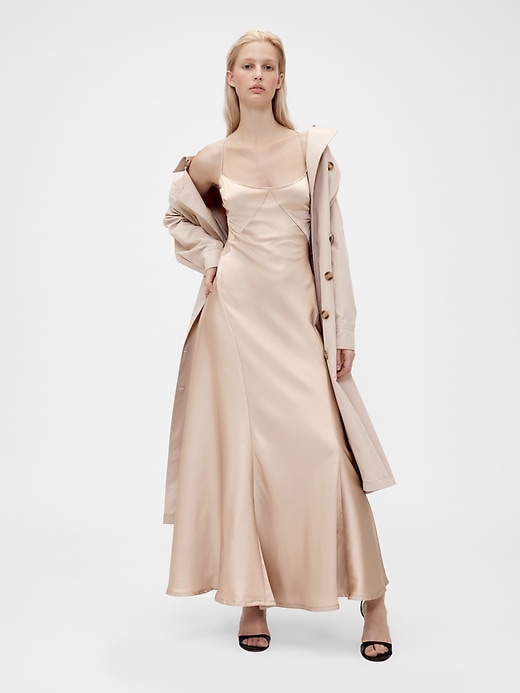 Image number 5 showing, GapStudio Satin Slip Dress