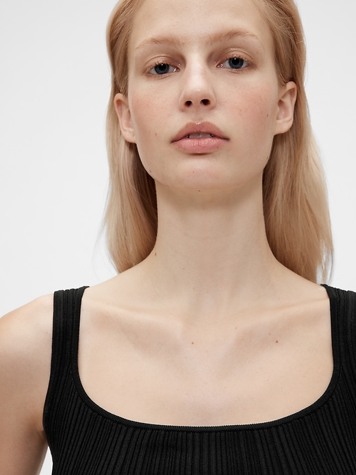 Image number 5 showing, GapStudio Knit Corset Top