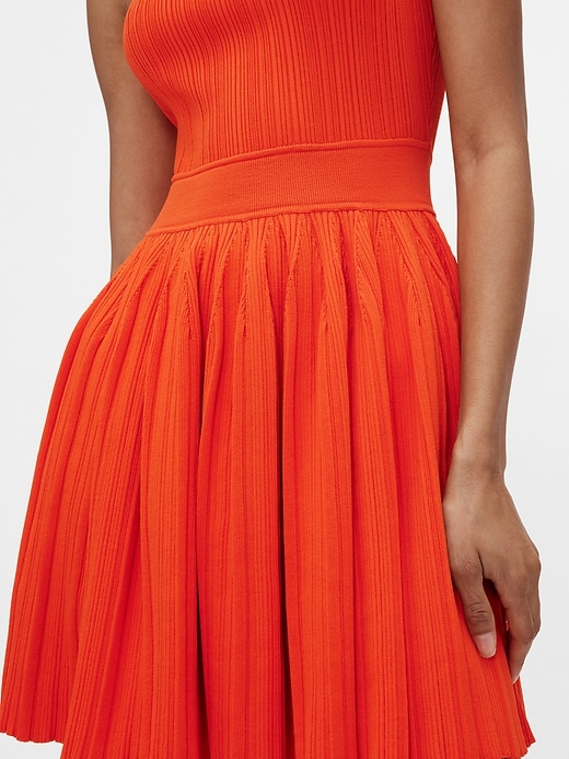 Image number 2 showing, GapStudio Rib Pleated Mini Dress