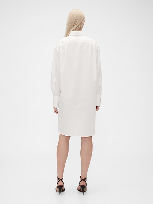 Image number 4 showing, GapStudio Poplin Tunic Shirt