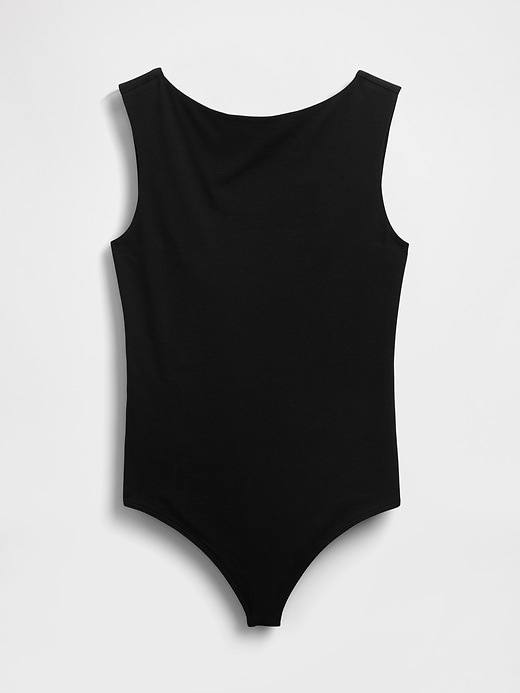 Image number 4 showing, CloseKnit Jersey Boatneck Bodysuit
