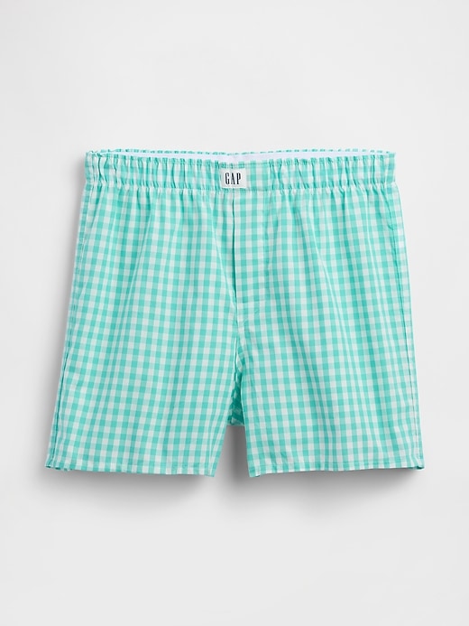 View large product image 1 of 1. 4.5" Poplin Boxers
