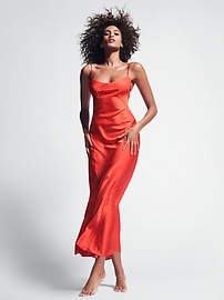 GapStudio Satin Slip Dress