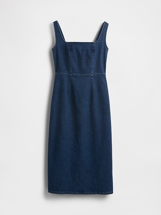 Image number 4 showing, Denim Bodycon Midi Dress