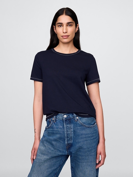 Image number 1 showing, Organic Cotton VintageSoft T-Shirt