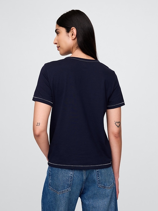 Image number 2 showing, Organic Cotton VintageSoft T-Shirt