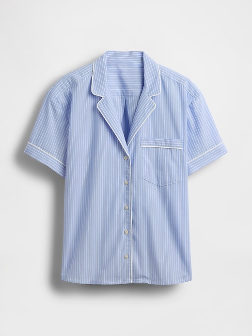 Image number 4 showing, Poplin PJ Shirt