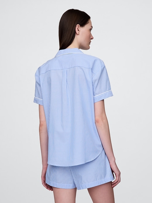 Image number 3 showing, Poplin PJ Shirt