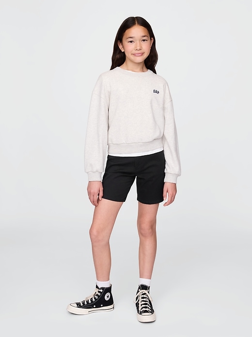 Image number 1 showing, Kids Uniform Midi Shorts