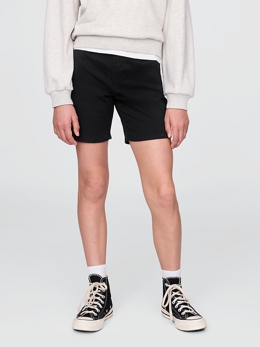 Image number 2 showing, Kids Uniform Midi Shorts