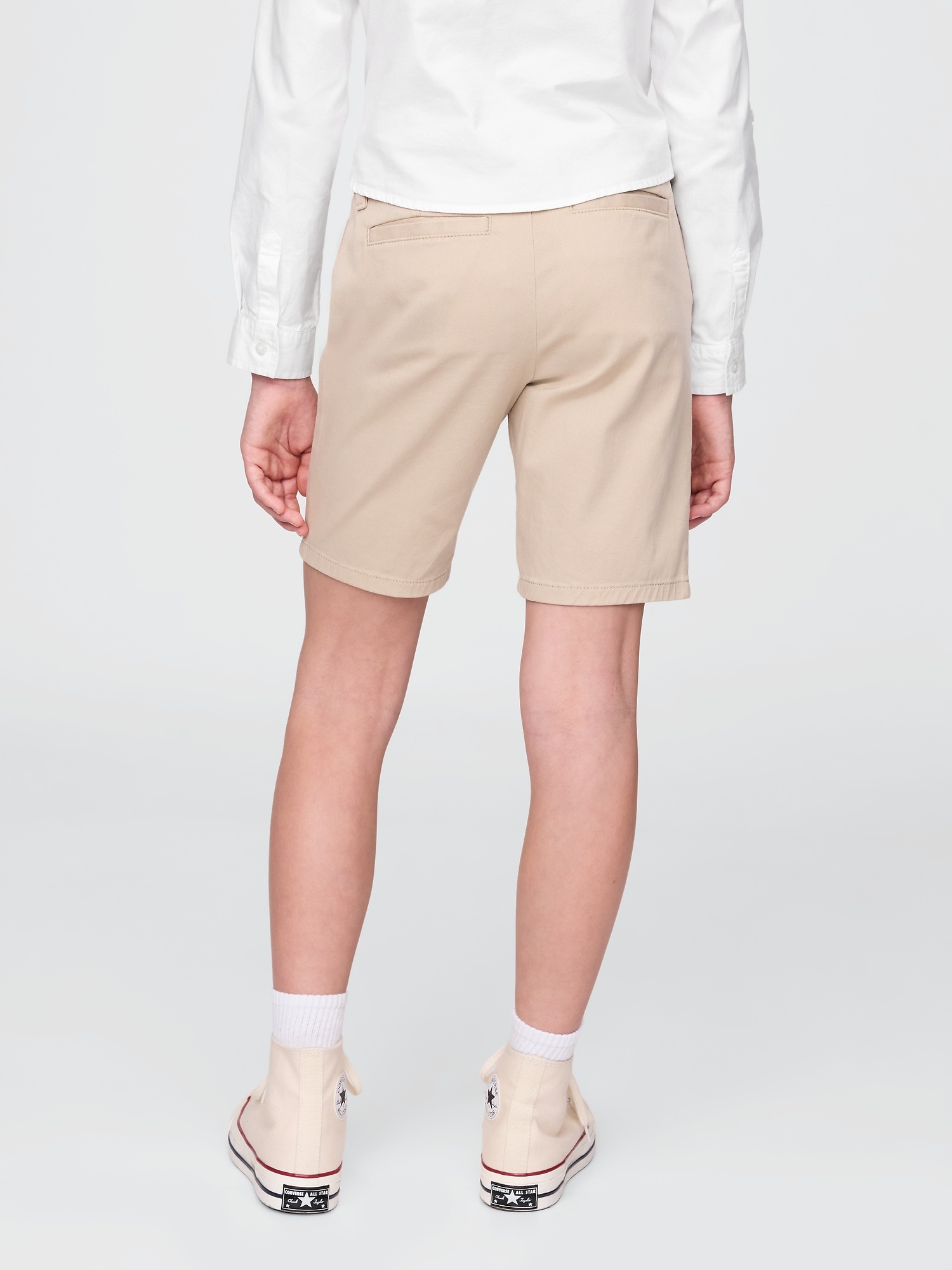 Детские шорты Gap Kids Uniform Bermuda Shorts — фото 3