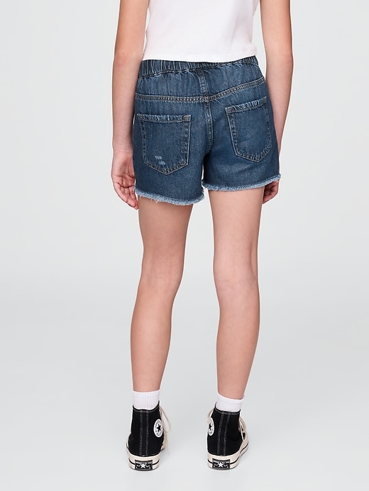 Image number 4 showing, Kids Low Rise UltraSoft Stride Easy Denim Shorts