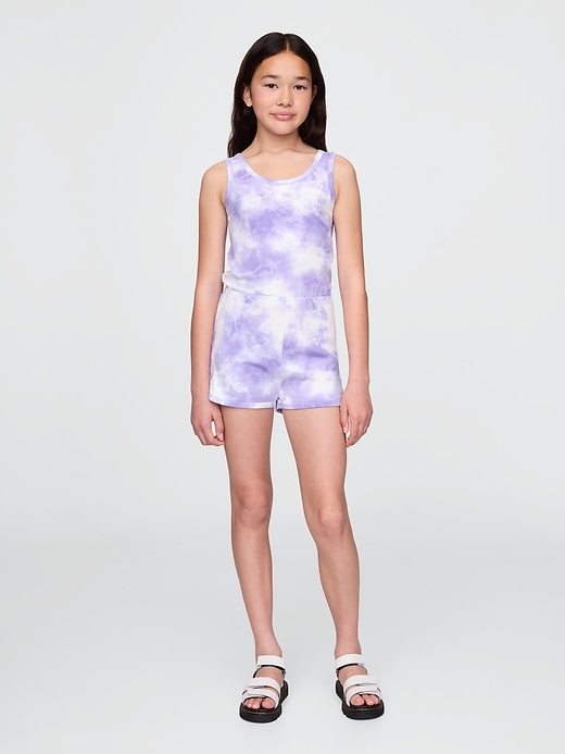 Image number 1 showing, Kids Cutout Romper