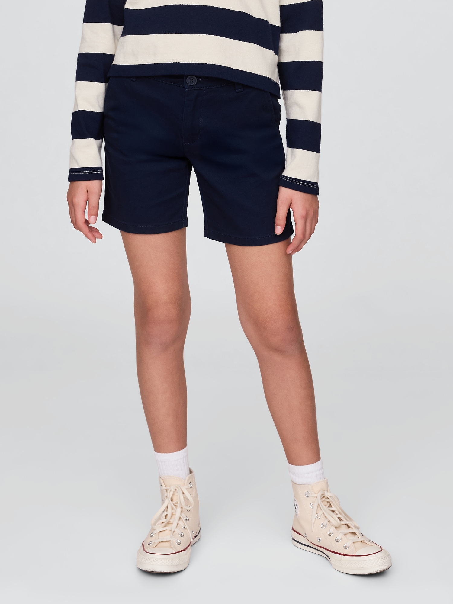 Kids Uniform Midi Shorts
