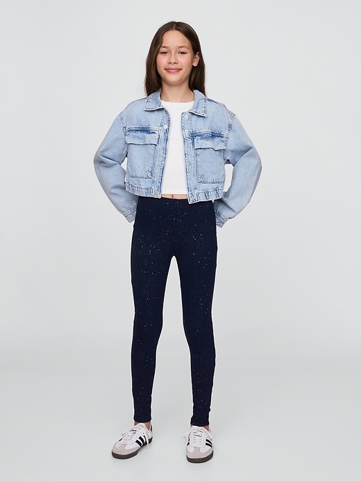 Image number 1 showing, Kids Sparkle Leggings