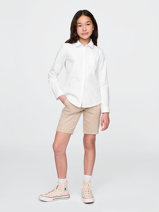Image number 1 showing, Kids Uniform Bermuda Shorts