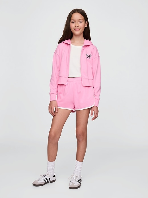 Image number 1 showing, Kids VintageSoft Dolphin Sweat Shorts