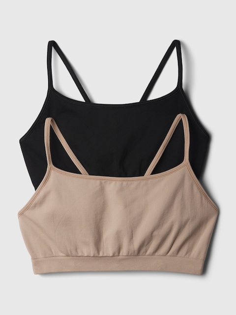 Seamless Racerback Bralette (2-Pack)