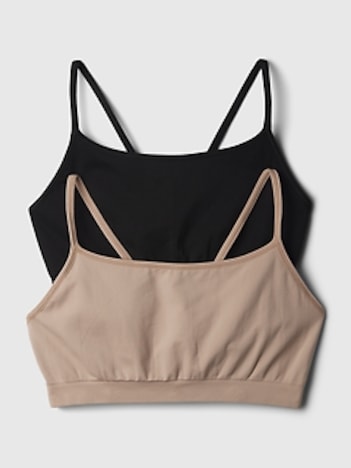 Seamless Racerback Bralette (2-Pack)