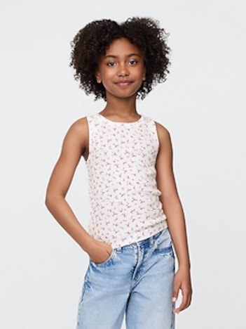 Kids Rib Tank Top