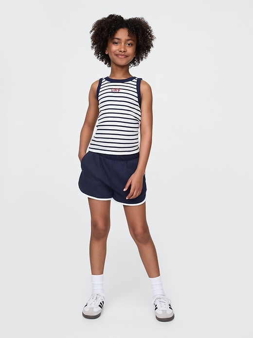 Image number 1 showing, Kids VintageSoft Dolphin Sweat Shorts