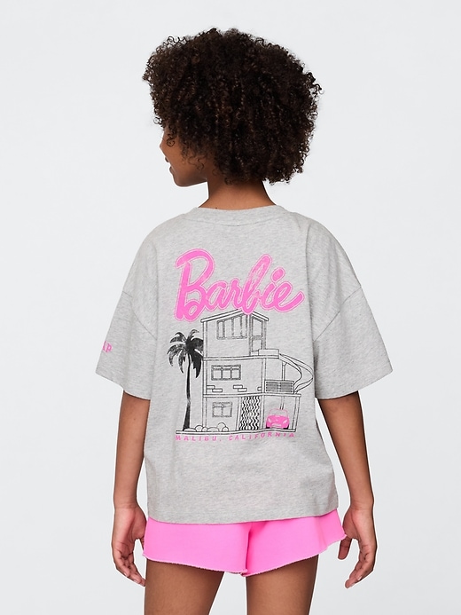 Image number 3 showing, Kids Barbie Oversized Graphic T-Shirt